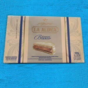Alfajores Chocolate Blanco la Aldea