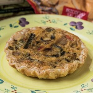 Tarteleta de Zucchini / Zucchini Quiche